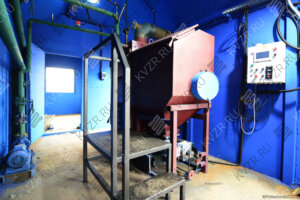 На опиле котел