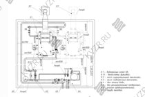 Схема подключения и монтажа водогрейного промышленного котла 930 кВт на естественной тяге
